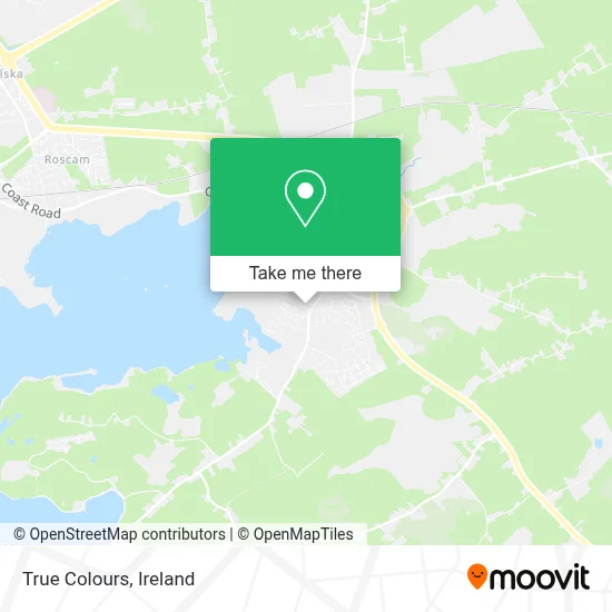 True Colours map
