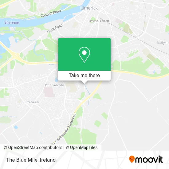 The Blue Mile map