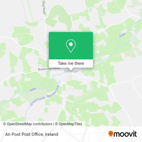 An Post Post Office map