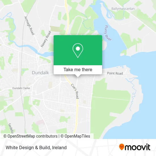 White Design & Build map