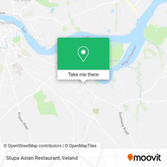 Stupa Asian Restaurant map