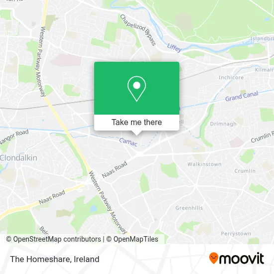 The Homeshare map