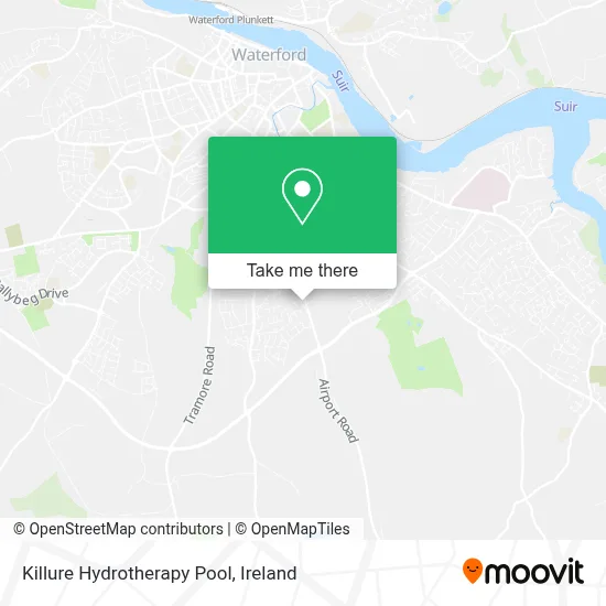 Killure Hydrotherapy Pool map