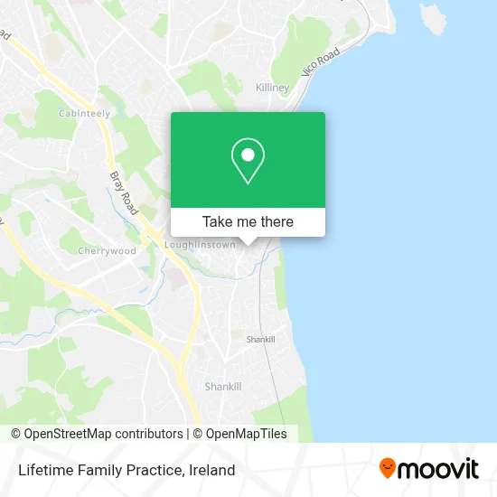 Lifetime Family Practice map
