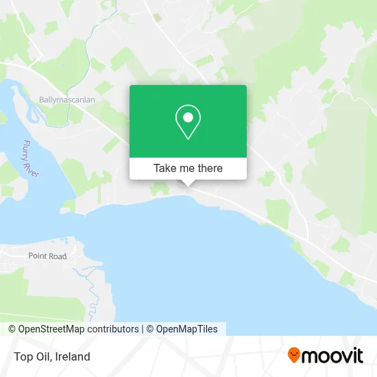 Top Oil map