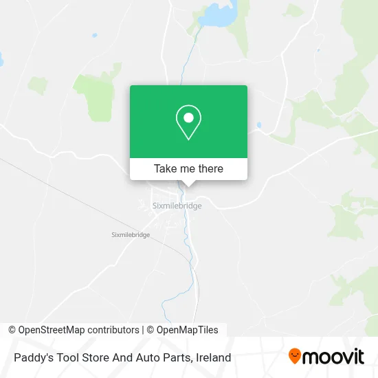 Paddy's Tool Store And Auto Parts map