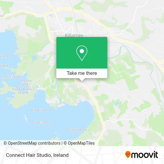 Connect Hair Studio map
