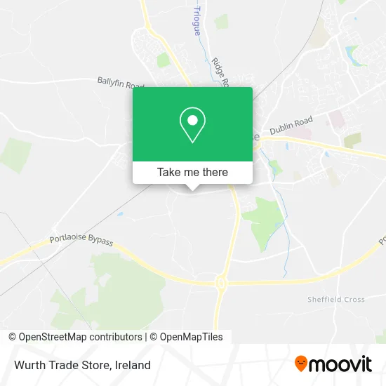 Wurth Trade Store map