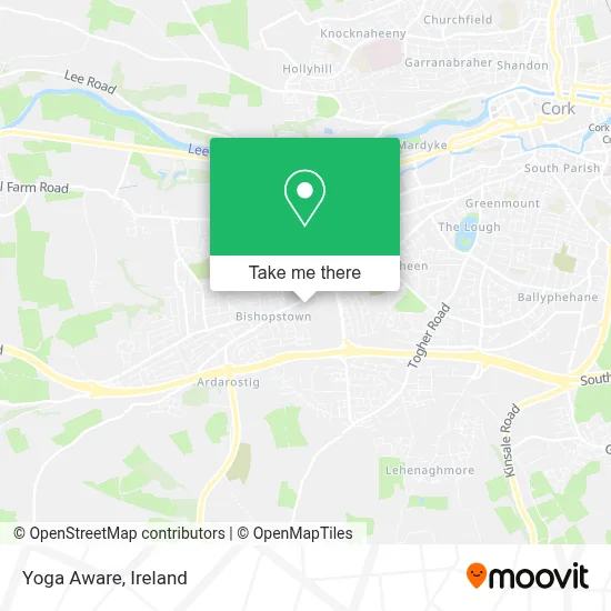 Yoga Aware map