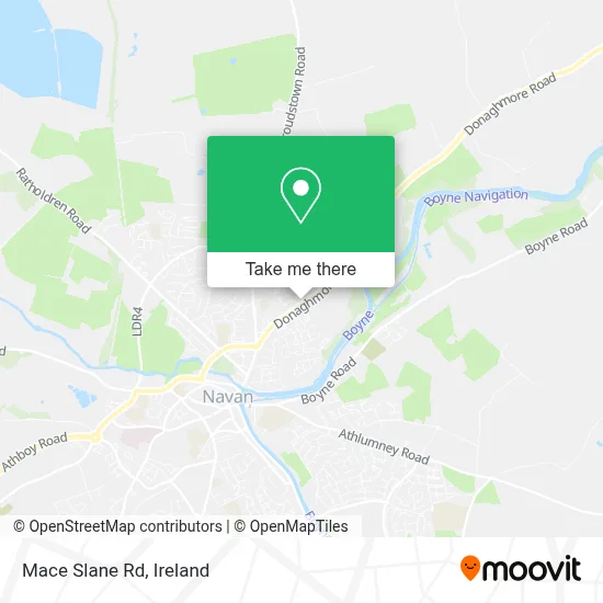 Mace Slane Rd map