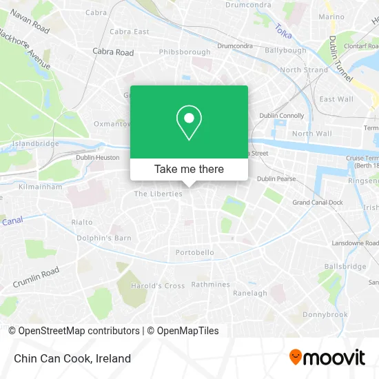 Chin Can Cook map