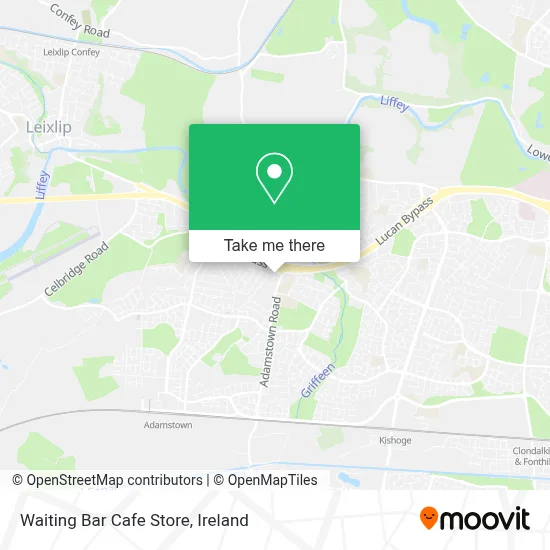 Waiting Bar Cafe Store map