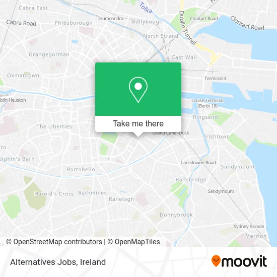 Alternatives Jobs map