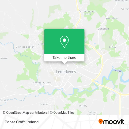 Paper Craft map