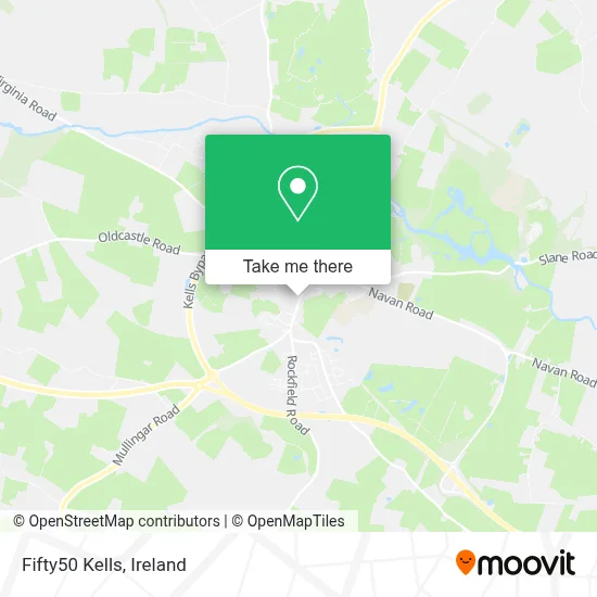 Fifty50 Kells map