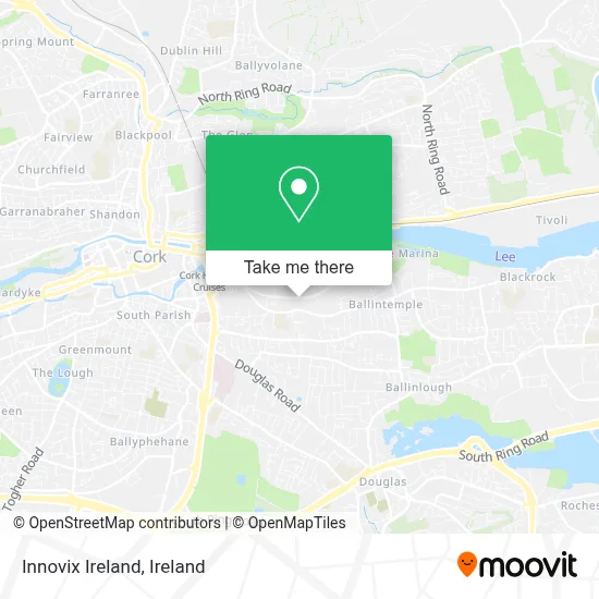Innovix Ireland map