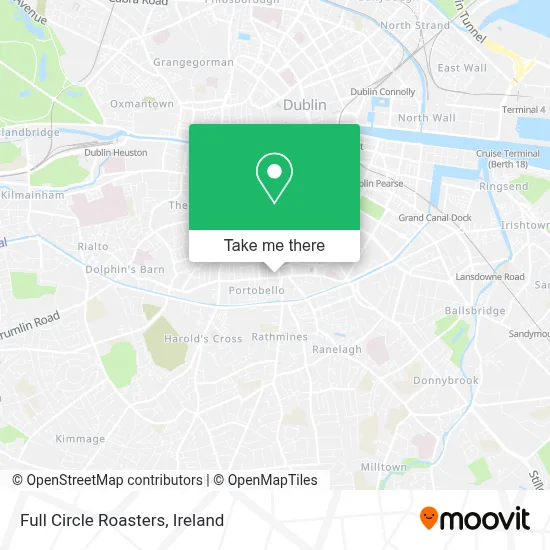 Full Circle Roasters map