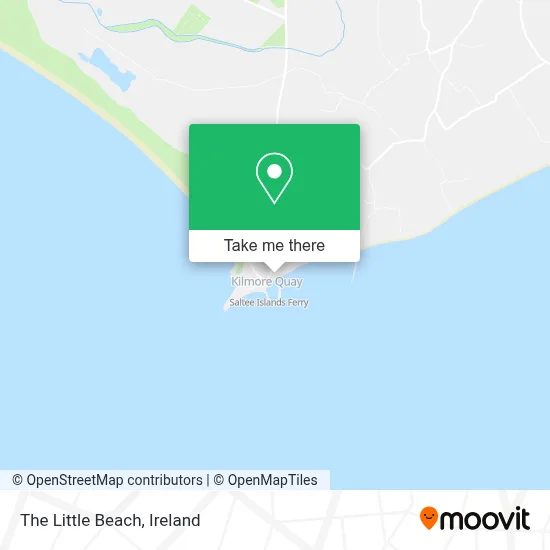 The Little Beach map