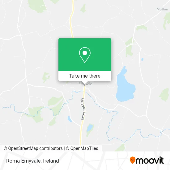Roma Emyvale map