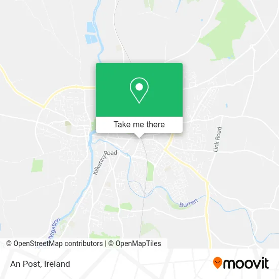 An Post map