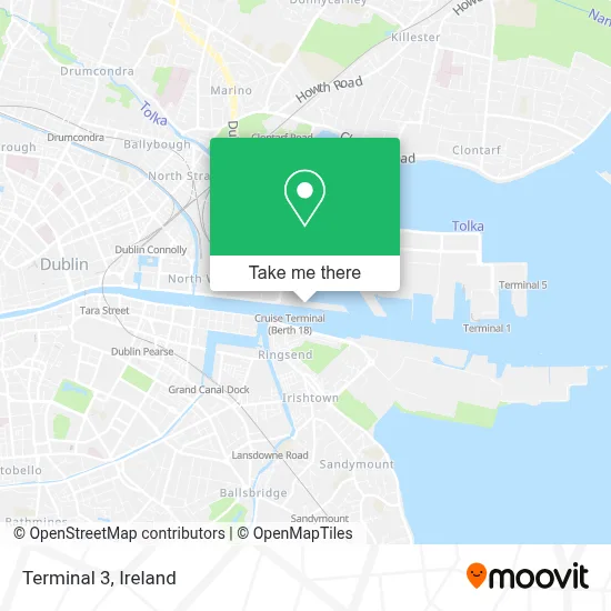 Terminal 3 map