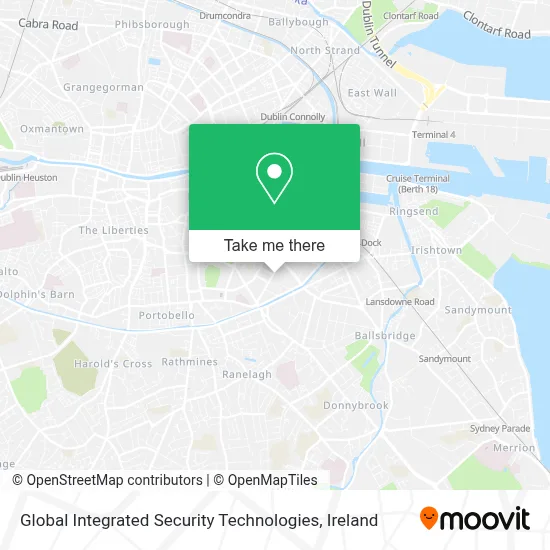 Global Integrated Security Technologies map