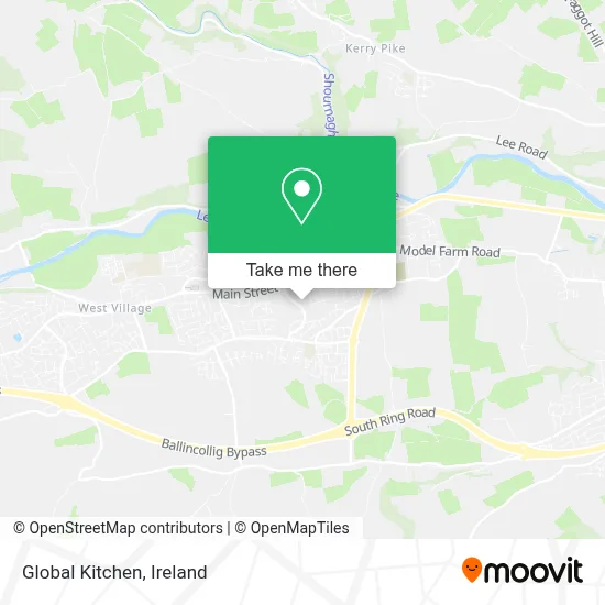 Global Kitchen map