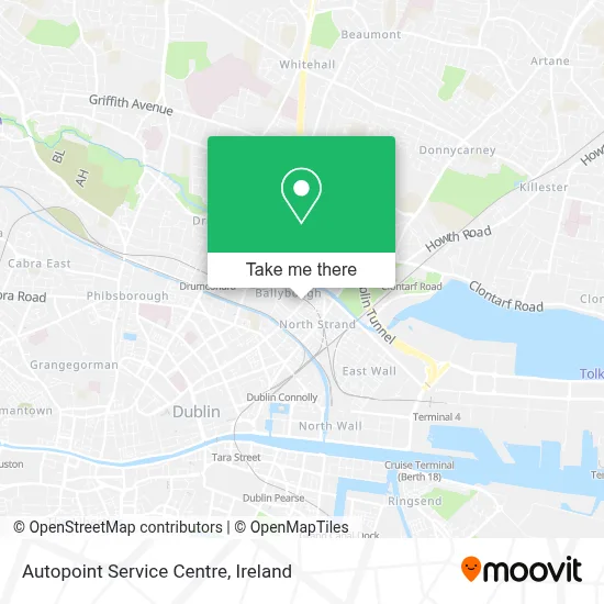 Autopoint Service Centre map
