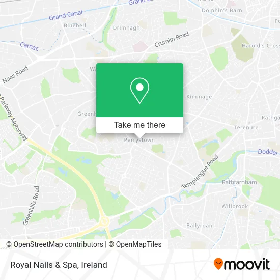 Royal Nails & Spa map