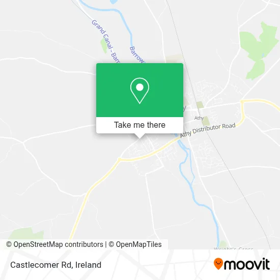 Castlecomer Rd map