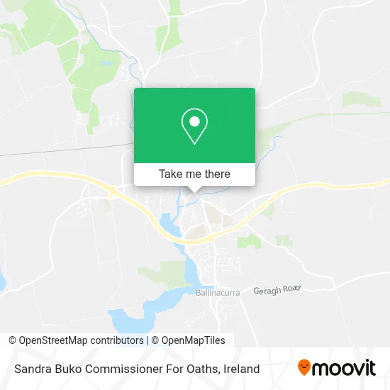 Sandra Buko Commissioner For Oaths map
