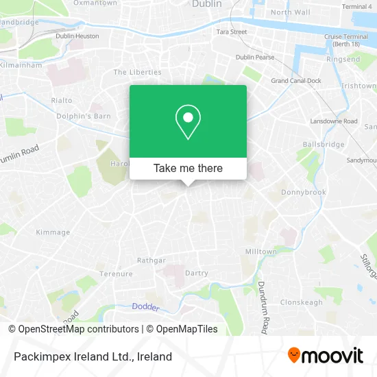 Packimpex Ireland Ltd. map