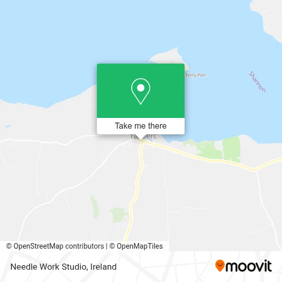 Needle Work Studio map