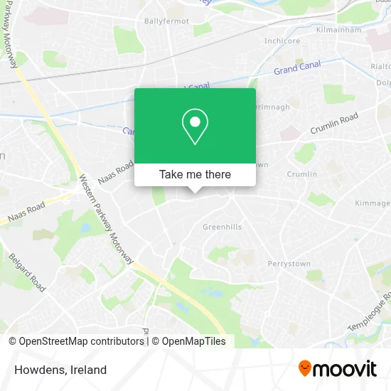 Howdens map