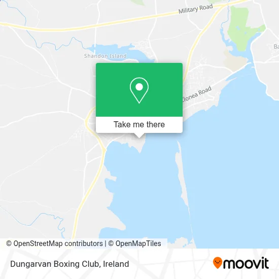 Dungarvan Boxing Club map