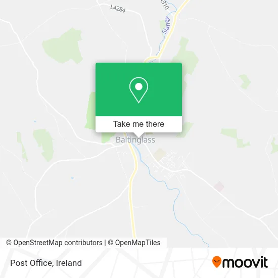 Post Office map