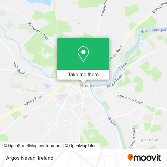 Argos Navan map