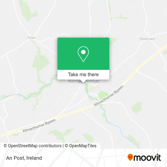An Post map