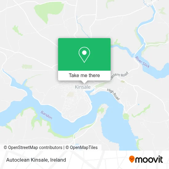 Autoclean Kinsale map