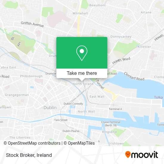 Stock Broker map