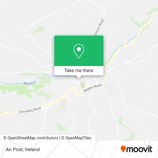 An Post map