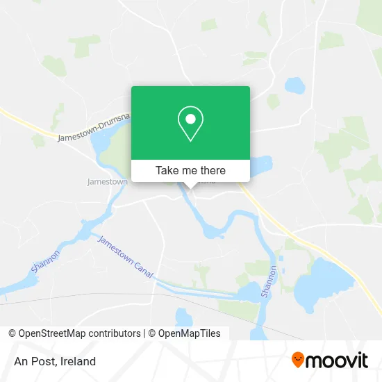 An Post map