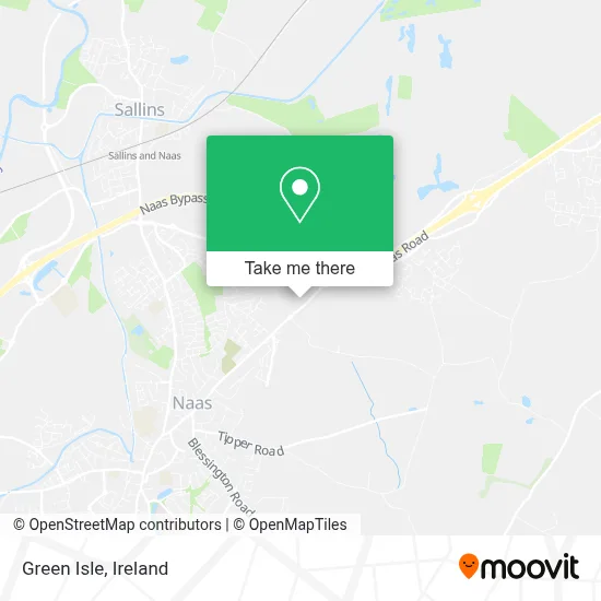 Green Isle map