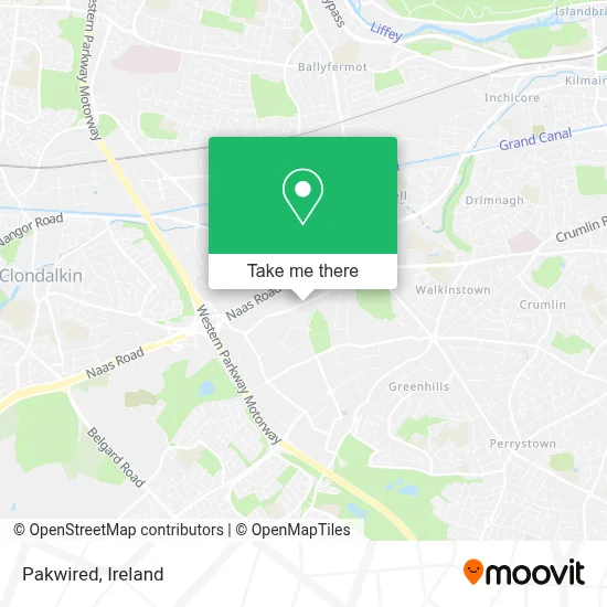 Pakwired map