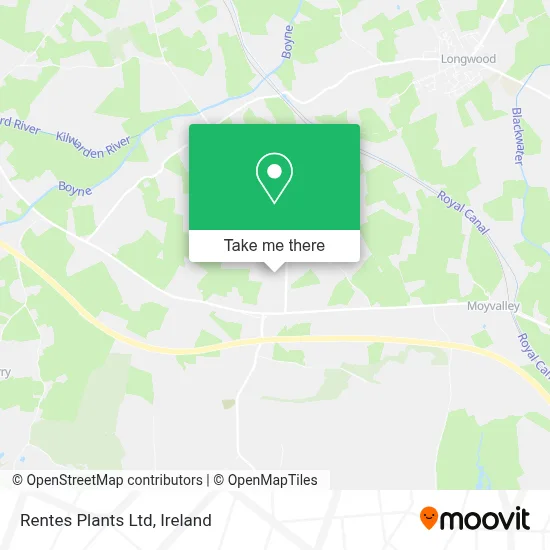 Rentes Plants Ltd map