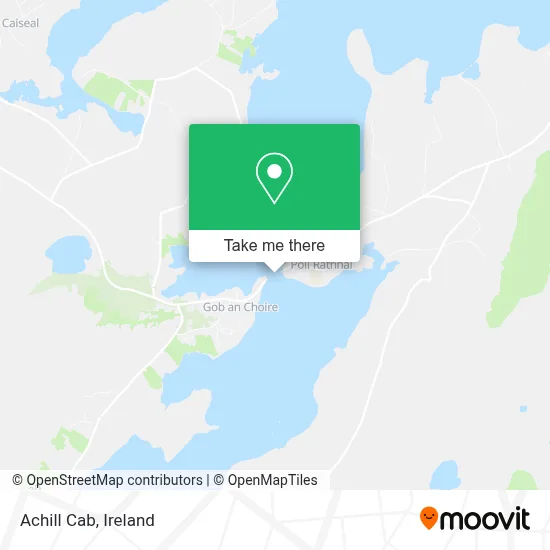 Achill Cab map