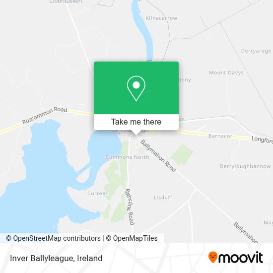 Inver Ballyleague map