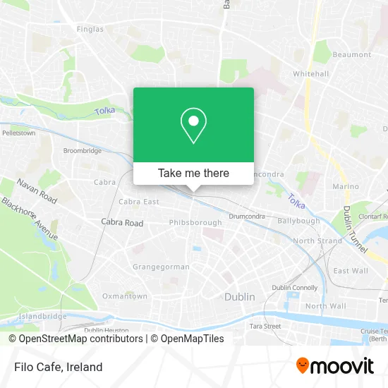 Filo Cafe map