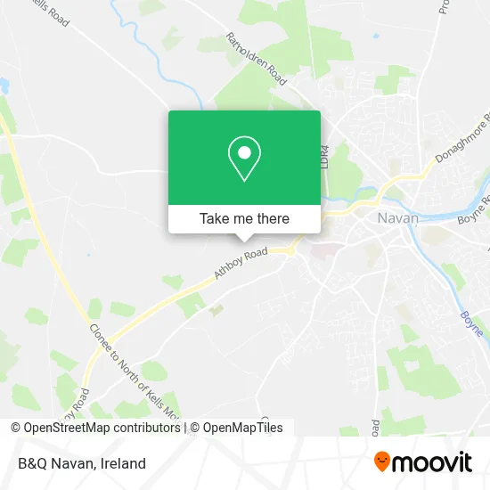 B&Q Navan map