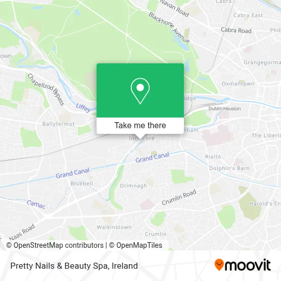 Pretty Nails & Beauty Spa map